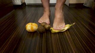 My 1st food crush. Rate my foot and food fetish