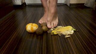 My 1st food crush. Rate my foot and food fetish
