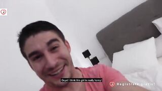 Random Guy from Barcelona Seduces 19y College Wench - PORN MADE IN SPAIN