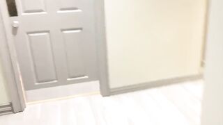 big beautiful woman Buys Soda to STUFF IN HER GAPING TWAT in a Public Bath!
