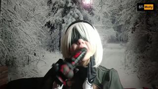 NieR Automata: intense oral
