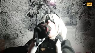 NieR Automata: intense oral