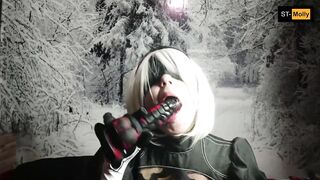 NieR Automata: intense oral