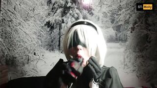 NieR Automata: intense oral
