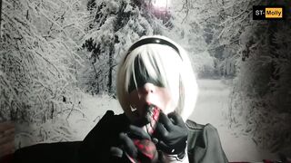 NieR Automata: intense oral