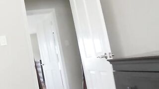Sexy large butt black gal Ana Foxxx sexy striptease and fingering