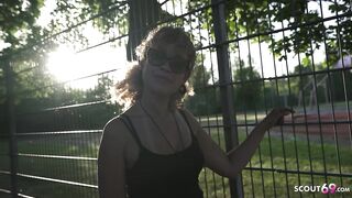 GERMAN SCOUT - Skinny German Latin babe Aged Jessie Lie Pick Up for 1st Casting Screw