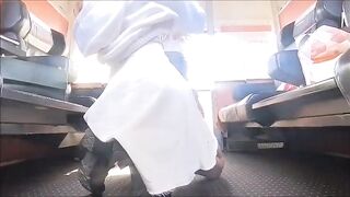 Caught on a Educate - Fellatio