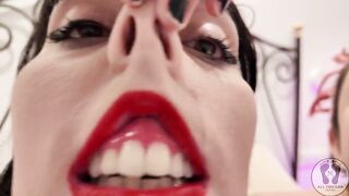 4K Hard Wang 2 Angels Nose Screwing Addiction Cum on Nose
