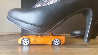 Crushed Fantasies: Giantess Bootyful Bella Blast Vs the Orange Sports Car