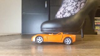 Crushed Fantasies: Giantess Bootyful Bella Blast Vs the Orange Sports Car