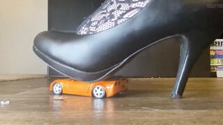 Crushed Fantasies: Giantess Bootyful Bella Blast Vs the Orange Sports Car