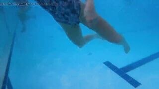 Teasing a Stranger at the Public Pool
