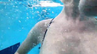 Teasing a Stranger at the Public Pool