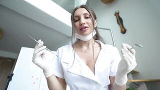 The Dentist Leaned Over-i Saw Her Breasts and Couldn't Assist Myself. Coarse Sex Right There in the Office