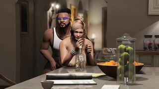 GTA V Amanda Takes Franklin Inside Michael's Abode (Part two)