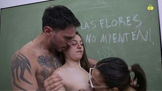 Limon Institute Chapter two: Teachers leave a student after hours cuz of her behavior and bang her hard