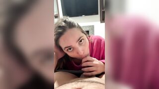Real Pair Have Romantic Sex in the Living Room