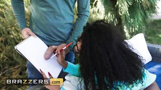 BRAZZERS - Creative Brianna Moore Gets Her Artistic Inspiration From Scott Nails’ Thick Knob On A Sunlit Bench