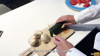 Neighbour Says This chab Wishes to Learn How to Cook, but It Turns Out This chab Wishes Me in Anal