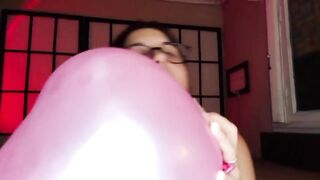 Transforming My Balloon Scraps Into a Vibrator - Bunny Looner