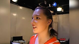 Naughty Bitch Gets Face and Vagina Drenched by the Entire Crew