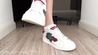Foot Play in Shoes, Socks, Barefoot