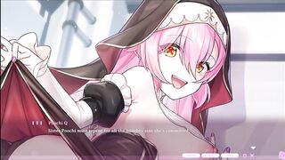 Kaiju Princess two Scenes - The Fake Nun Confession