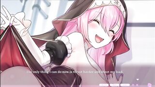 Kaiju Princess two Scenes - The Fake Nun Confession