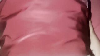 My lover took off the cock-sock and filled my vagina with cum!