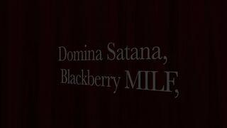 Part 1:- Female-dom Satana & Blackberry mother I'd like to fuck Takes Sub Sexy Massage in the Dungeon for the 1st Time.