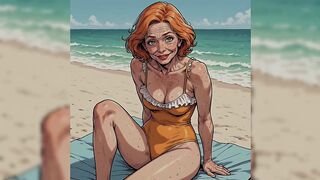 Revealing Swimsuits with Older Cleavage (wicked Ai)