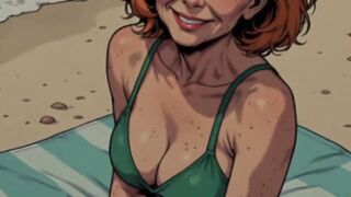 Revealing Swimsuits with Older Cleavage (wicked Ai)