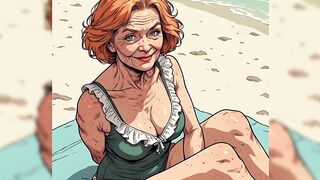 Revealing Swimsuits with Older Cleavage (wicked Ai)