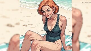 Revealing Swimsuits with Older Cleavage (wicked Ai)