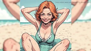 Revealing Swimsuits with Older Cleavage (wicked Ai)