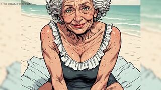 Revealing Swimsuits with Older Cleavage (wicked Ai)