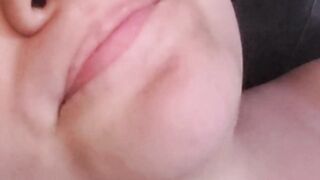 Using my dildo then licking up my lovely cum
