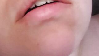 Using my dildo then licking up my lovely cum
