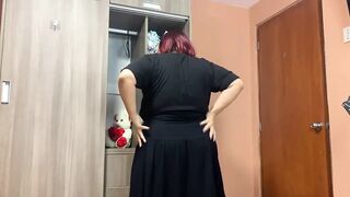 Step-mama Gets Stuck in the Wardrobe POV