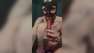 Masked Playing with Sex tool