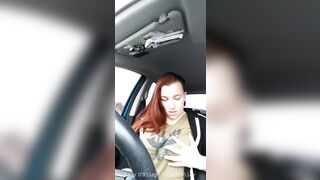 Post-Gym Car Cumming in Leggings