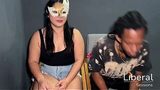 YOUTHFUL DOXY GETS DRILLED BY A EBONY DUDE WITH A MASSIVE JOCK