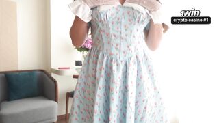 American Fantasy Wife Oiled Underware Ride — Vehement Creampie POV