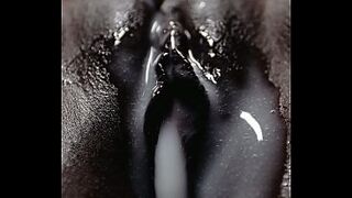 Black Stomach Inflation - Biggest Cumflation Sex
