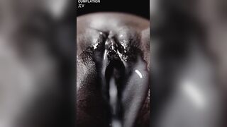 Black Stomach Inflation - Biggest Cumflation Sex