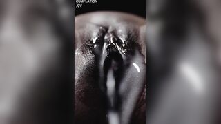 Black Stomach Inflation - Biggest Cumflation Sex