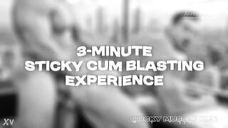Sticky Muscle Males Day 70 Preview, AI-Generated Muscle Lads, Large Knobs, Large Cum Loads