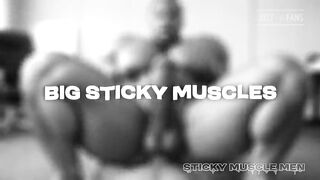 Sticky Muscle Males Day 70 Preview, AI-Generated Muscle Lads, Large Knobs, Large Cum Loads