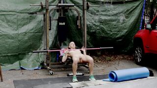 BTS - Exhibitionist, Lora Cross's Savage Outdoor Workout